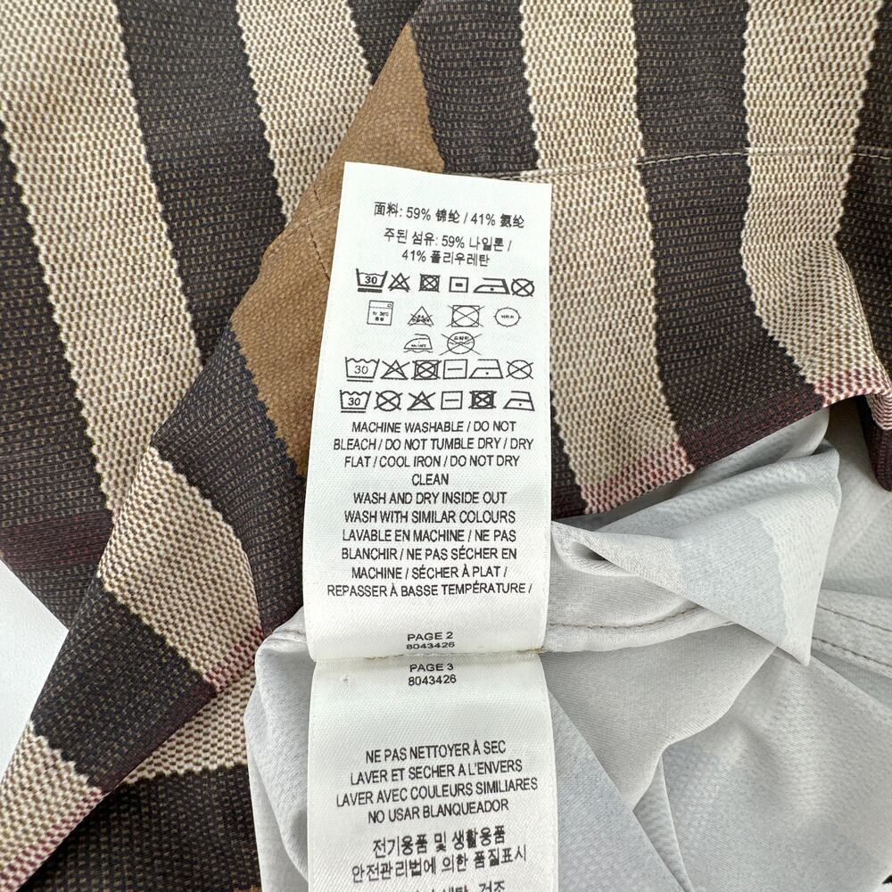 BURBERRY Andrea Check Biker Short XS - Picture 10 of 13